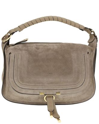 Chlo&eacute; Marcie Small Leather Shoulder Bag