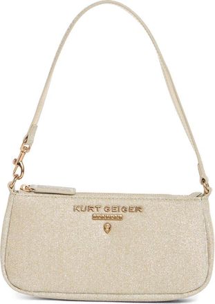 Kurt Geiger Highgate Small Wristlet Shoulder Bag in Silver Com at Nordstrom Rack