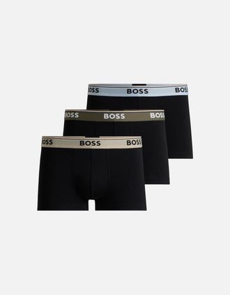 HUGO BOSS Mens BOSS Black Trunk 3P Power A2-24 975 Misc - Black/Black - Size: 37/36/32