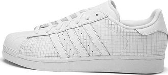 adidas Superstar Scored Leather - Triple White AQ8334