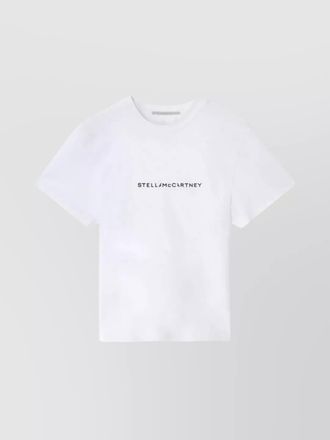 Stella McCartney cotton logo-print oversized t-shirt