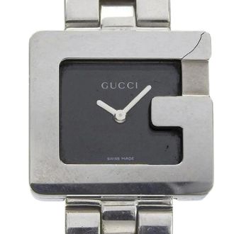 Gucci Pre-owned 3600L Polshorloge - Dames - Pre-owned - Zwart - Maat: ONE Size