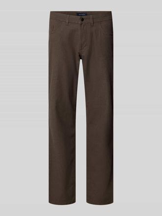 Christian Berg Slim Fit Jeans im 5-Pocket-Design in Taupe, Gr&ouml;&szlig;e 31/32