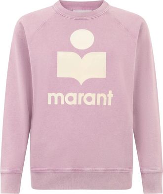 Isabel Marant Millyny Sweatshirt - Dames - Sweatshirts - Roze - M - Katoen - Hoodies & sweatvesten