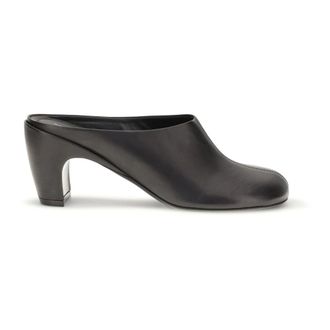 Dries Van Noten Leren Mules - Dames - Schoenen - Zwart - Maat: 36 EU Leer