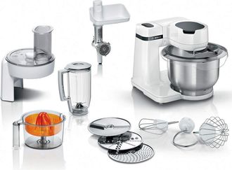 Bosch Procesador De Pasteler&iacute;a Multifunci&oacute;n 3.8l 700w Blanco - Mums2ew40
