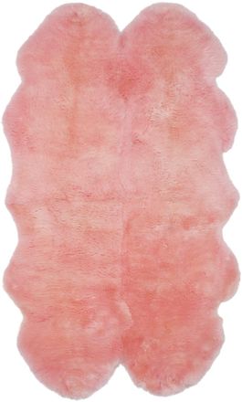 Safavieh Alfombra piel de oveja rosa 109 x 180 cm