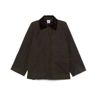 Toteme Light Jackets, female, Green, S, Country Jacket