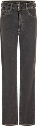 HUGO BOSS Womens Slim 10269828 01 Fit Jeans in Pastel Grey - Size 31W/32L