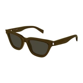 Saint Laurent Sulpice Zonnebril - Dames - Accessoires - Bruin - Maat: 53 MM Nylon