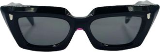 Cutler and Gross 1408 Sun - Dames - Zonnebrillen - Zwart - ONE Size - Accessoires