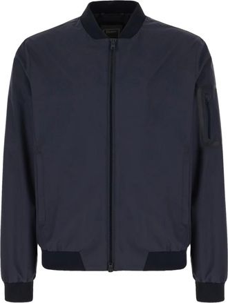 Herno Stijlvolle Jassen voor Mannen en Vrouwen - Heren - Bomber jackets - Blauw - 5XL - Polyester - Jassen