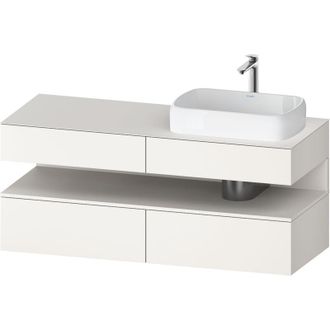 Duravit Qatego Consola Mueble Bajo Lavabo, 2 Extensiones, 2 - Duravit