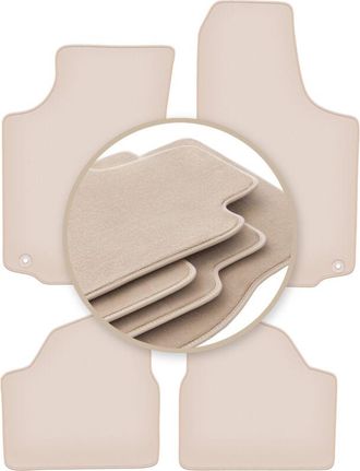 OEM Alfombrillas Beige Premium Para: Opel Corsa C Hatchback 2000-2006