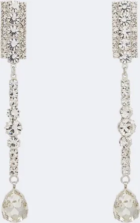 Magda Butrym Crystal-embellished drop earrings