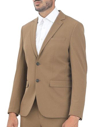 Selected Selected Button Jacket Viscose Elastane - Beige