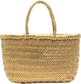 Dragon Diffusion Mini Flat Gora Leather Tote