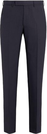 Ermenegildo Zegna High Performance tailored wool trousers - men - Wool - 56 - Blue