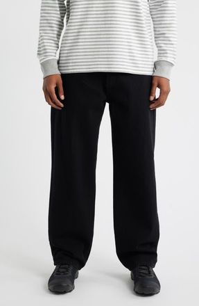 Obey Classic Baggy Jeans in Rinse Black at Nordstrom, Size 34