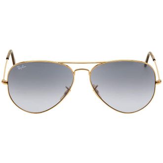 Ray-Ban Aviator Havana Collection Grey Gradient Unisex Sunglasses RB3025 181/71 62