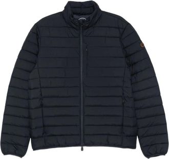 Save The Duck Blauwe Winterjassen voor Mannen - Heren - Winterjassen - Blauw - S - Jassen