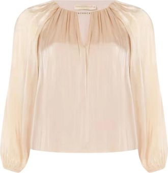 Rinascimento Mujer, Blusas y Camisas, Beige, Talla: 2XL