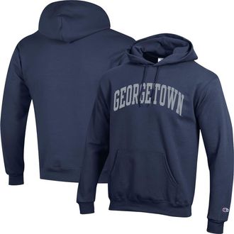 Champion Mens Champion Navy Georgetown Hoyas Basic Arch Fleece Pullover Hoodie at Nordstrom, Size Xx-Large