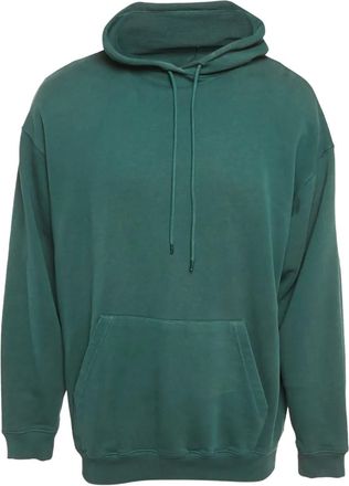 Balenciaga Felpa con cappuccio e logo - Verde