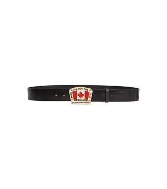 Dsquared2 Black Solid Belt