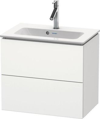 Duravit Duravit - L-cube Meuble Sous-lavabo Suspendu Compact, 2 Tiroirs