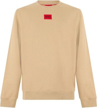 HUGO BOSS Hoodies & sweatvesten, Heren, Beige, M, Katoen, Diragol 212 Sweatshirt