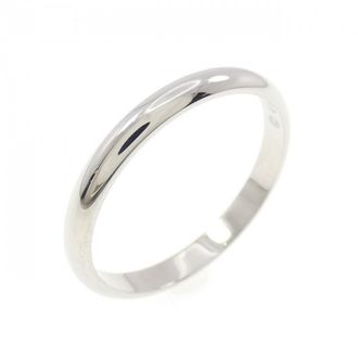Cartier Platinum Platinum 950 Band Ring (Pre-Owned)