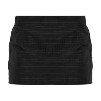 Vivienne Westwood Rokken, Dames, Zwart, S, Leer, Foam Tailored Skirt