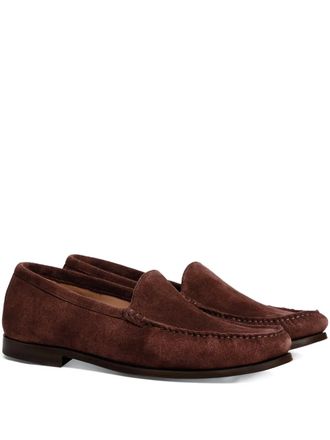 Fursac suede loafers - Marrone