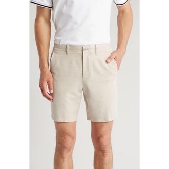 Original Penguin Heather Stripe Chino Shorts in Travertine at Nordstrom Rack, Size 30