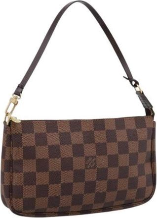 Louis Vuitton Pre-owned Accessory Pouch - Dames - Vintage Schoudertas - Bruin - ONE Size - Vintage