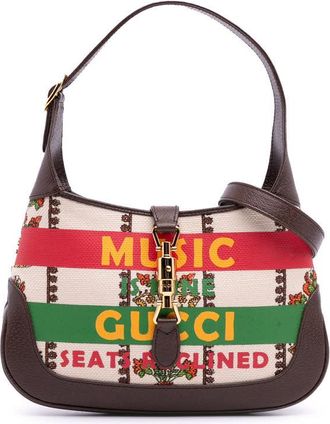 Gucci Pre-owned Gucci Small Canvas 100 Centennial Music Jackie 1961 Crossbody Ladies 636706A.486628