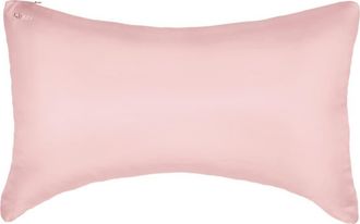 Blissy Crescent Silk Pillowcase in Pink at Nordstrom, Size King