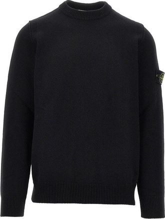 Stone Island Knitted sweater with Logo Badge Man XL