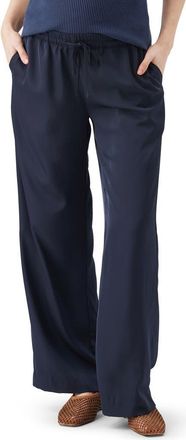 Ripe Tamara Satin Pull-On Pant in Midnight at Nordstrom, Size X-Small 29 Au