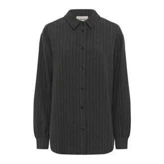 Cream Overhemden, Dames, Grijs, L, Shirts