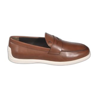 Tod's Tods, Loafers, male, Brown, Size: 10 1/2 US Leather Loafers