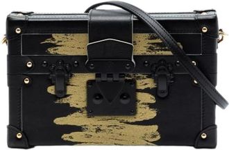 Louis Vuitton Pre-owned Petite Malle - Dames - Vintage Schoudertas - Zwart - ONE Size - Leer - Vintage
