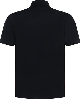 Thom Browne Mens Short Sleeves Polo Navy Cotton Shirts T-shirts And Polos