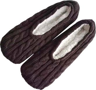 Generic Apparel for Men Slipper Socks for Women with Fuzzy Womens Slipper Socks with Non Slip Bottoms Cozy Warm House Slippers Low Cut Socks for Men (A, One S