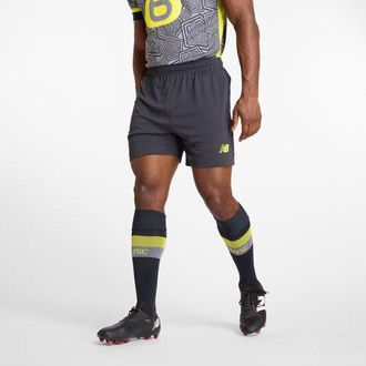New Balance LOSC Lille Mens New Balance Third Short in Grey Polyester, size Medium