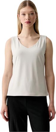 Joseph Ribkoff T-Shirts - Dames - Tops zonder mouwen - Beige - L - Tops