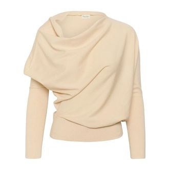 Part Two Jersey de punto con cuello redondo - Knitwear - Mujer - Beige - L