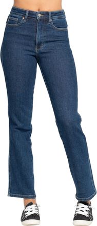 Judy Blue High Waist Tummy Control Classic Straight Jeans, Blue, 15