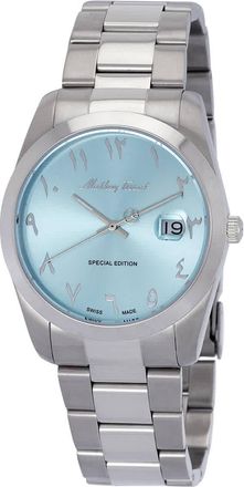 Mathey-Tissot Mathy Orient Quartz Blue Arabic Dial Mens Watch H450APSK